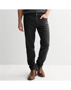 Мужские повседневные комфортные брюки с пятью карманами, черный Sonoma goods for life