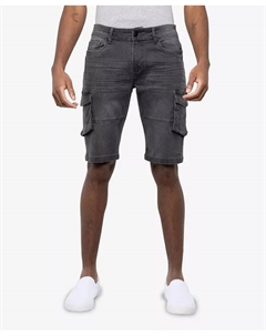 Мужские джинсовые шорты-карго длиной 12 дюймов, серый Xray