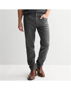 Мужские повседневные комфортные брюки с пятью карманами, цвет dark grey Sonoma goods for life