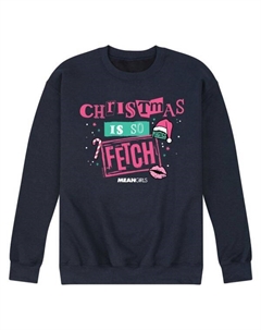 Мужская флисовая толстовка с принтом «Дрянные девчонки: Рождество — это так здорово», синий Licensed character