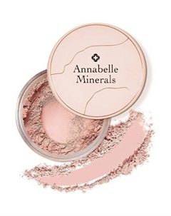 Натуральные минеральные пудровые румяна с матовым финишем для макияжа Satin Sunrise 4G Annabelle minerals