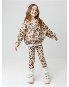 Лосины из эластичного трикотажа для девочки Crockid