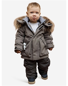 Комплект для мальчика Вонка серый/темно-серый, Серый Batik