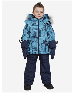 Комплект для мальчика Давид принт синий, Синий Batik