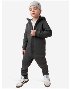 Комбинезон утепленный для мальчиков, Серый Bodo