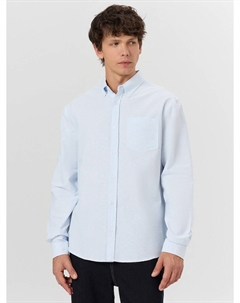 Рубашка мужская голубая в полоску Mark formelle