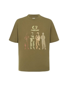 Хлопковая футболка C.p. company