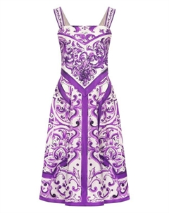 Шелковое платье Dolce&gabbana