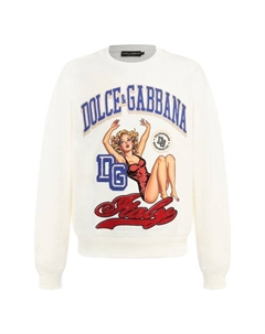 Хлопковый свитшот Dolce&gabbana