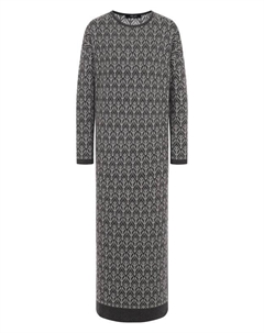 Платье из шелка и кашемира Freeage