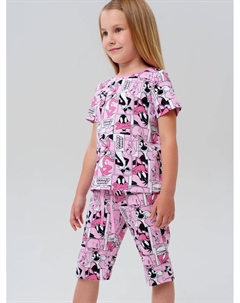 Пижама трикотажная для девочек Playtoday kids