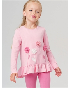 Джемпер трикотажный для девочек (футболка с длинными рукавами) Playtoday kids