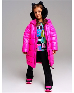 Пальто текстильное с полиуретановым покрытием для девочек Playtoday kids