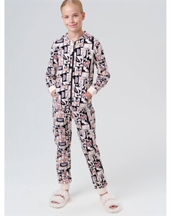 Комбинезон трикотажный для девочек Playtoday tween