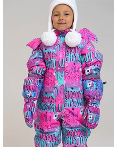 Зимние варежки-краги для девочки Playtoday kids