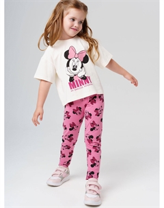 Комплект трикотажный для девочек: фуфайка (футболка), брюки (легинсы) Playtoday kids