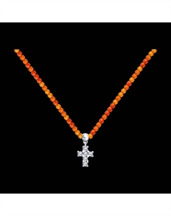 Колье из серебра с фианитами Sokolov