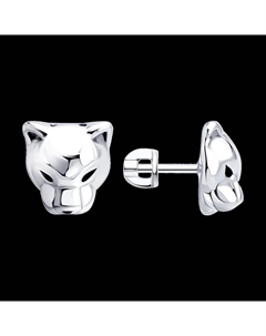 Серьги из серебра с эмалью Sokolov