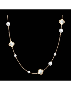 Колье из золота с жемчугом и перламутром Sokolov