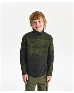 Водолазка для мальчика трикотажная с рисунком Gulliver