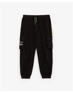 Брюки-джоггеры мужские из тонкого футера серые Gulliver