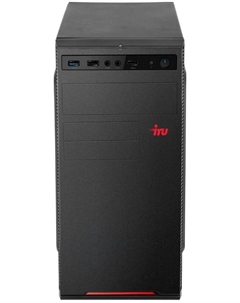 Компьютер iRu Home 310H5SE MT 1628053 i3 10105/8GB/1TB/UHD graphics 630/GbitEth/noOS/400W/черный Iru