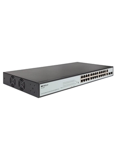 Коммутатор настраиваемый OS1326P/280W/A1A 24x100Base-TX PoE, 2xCombo 1000Base-T/SFP, PoE Budget 280W, 19" w/brackets Origo