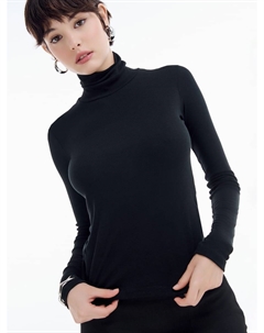 Облегающая водолазка из вискозы с высоким горлом Твое