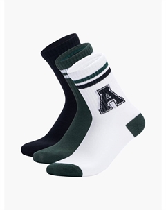 Носки - 3 пары с полосками Твое