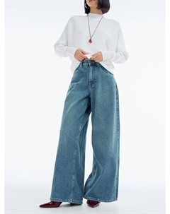 Широкие джинсы с заниженной талией Твое