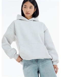 Утепленное худи оверсайз с начесом Твое