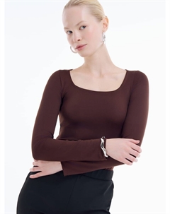 Боди с длинным рукавом облегающее Твое