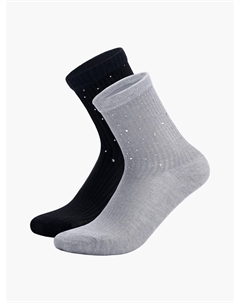 Носки - 2 пары со стразами Твое