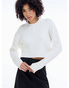 Джемпер вязаный с косами Твое