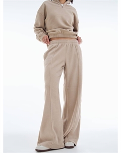 Флисовые прямые брюки со стрелками Твое