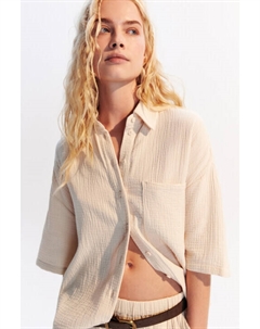 Рубашка из хлопкового муслина Befree