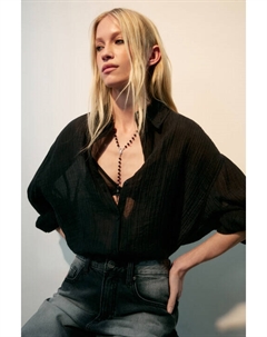 Рубашка oversize из лиоцелла Befree