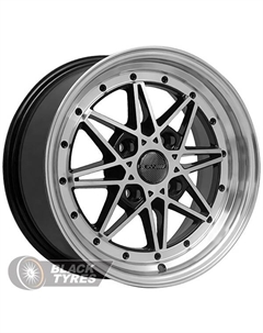 Литой диск 1005 7x15/4x98 D58.6 ET35, Черные Pdw