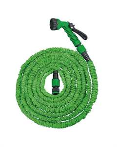 Набор поливочный 77290 (шланг растягивающийся 7,5-22,5 м и пистолет для полива, 7 режимов) Фит