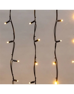 Гирлянда светодиодная  "Айсикл" 255-236 1251007, 4х0.6м, 128LED, теплый белый, эффект мерцания Neon-night