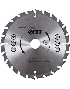 Диск пильный для циркулярных пил по дереву 37699, спец. форма зуба 305 х 30/25,4 х 80Т Фит