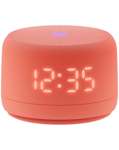 Умная колонка Яндекс Станция Лайт 2 с Алисой на Alice AI коралловая