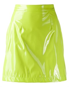 Kirin мини юбка с завышенной талией 42 зеленый Kirin