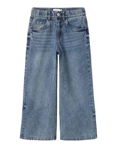 Джинсы с широкими штанинами NKFBella, синий деним Name it