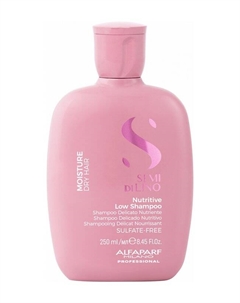 Увлажняющий шампунь для сухих волос Semi di Lino Moisture Nutritive Low Shampoo Alfaparf milano