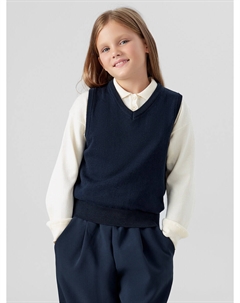 Жилет для девочек синий Mark formelle