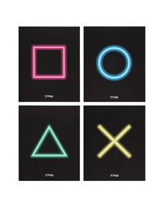 Комплект тетрадей, 48 листов в клетку Calligrata