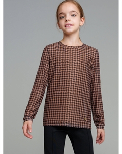 Фуфайка трикотажная для девочек (футболка с длинными рукавами) Playtoday tween