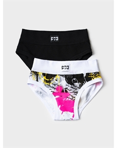 Трусы трикотажные для девочек, 2 шт в комплекте School by playtoday