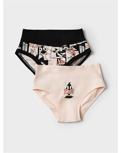 Трусы трикотажные для девочек, 2 шт в комплекте Playtoday tween